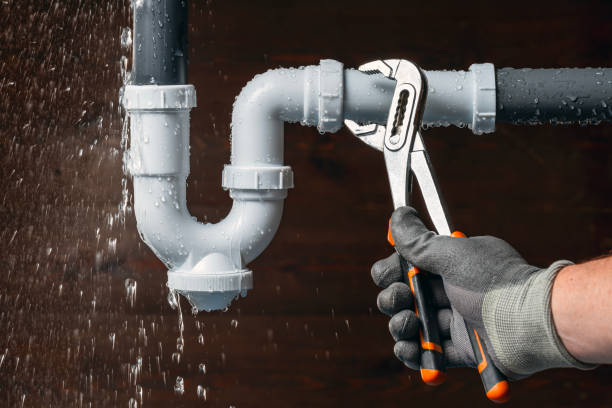 Professional Drain Cleaning technician working in Cibolo, TX
